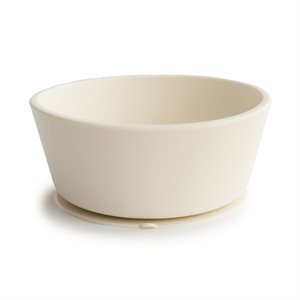 Mushie Silicone Bowl - Ivory